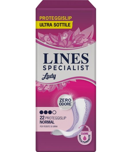 LINES SPECIALIST LADY 22 PROTEGGISLIP FEMMINILI NORMAL 