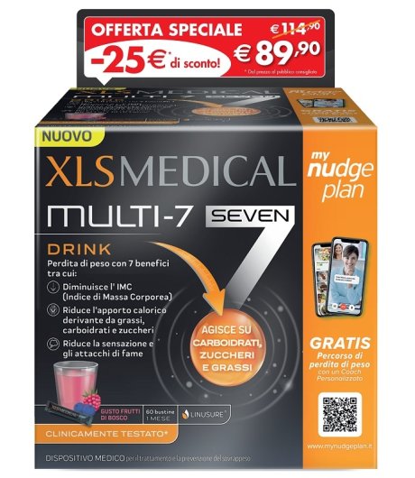 XLS MEDICAL MULTI 7 60STICK TP