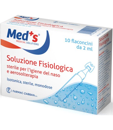 MEDS SOLUZIONE FISIOL 10F 2ML