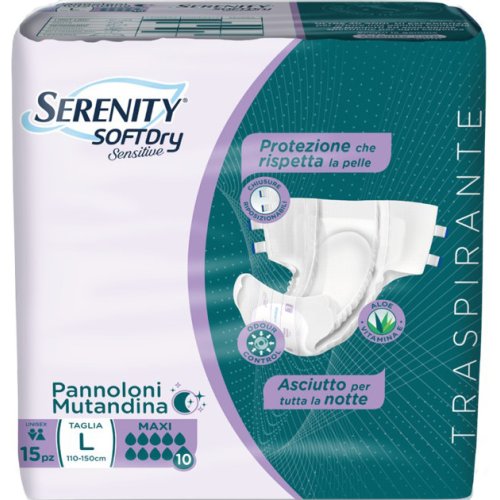 Pannolone con Adesivi Traspirante Serenity Sensitive