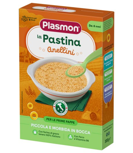 PLASMON Pasta Anellini 300g