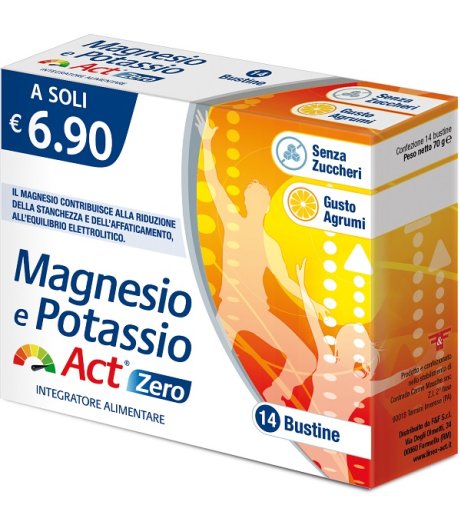 Magnesio Potassio Act Zero14bs