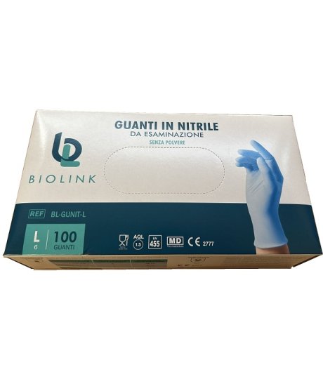 BL-GUNIT Guanti NITRILE L