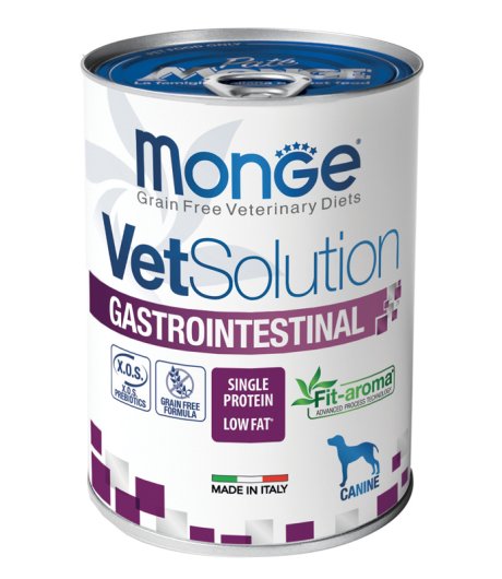 MONGE CANE VETSOLUTION GASTRO INTESTINAL 400GR (lattina)
