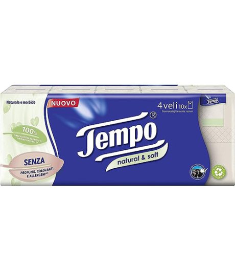 TEMPO FAZZ NATURAL&SOFT 10PZ