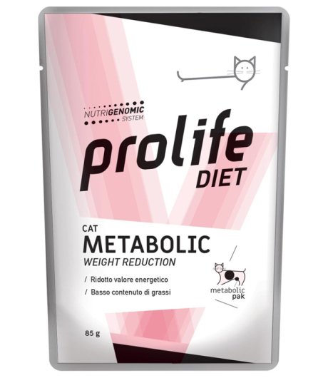 PROLIFE GATTO DIET METABOLIC 85GR (bustina)
