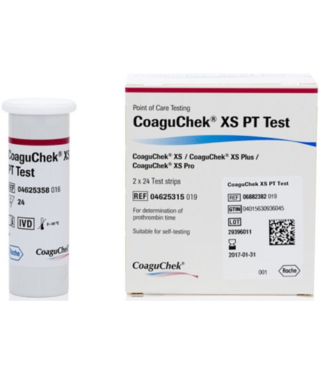 COAGUCHEK XS pT Test 48 Strips