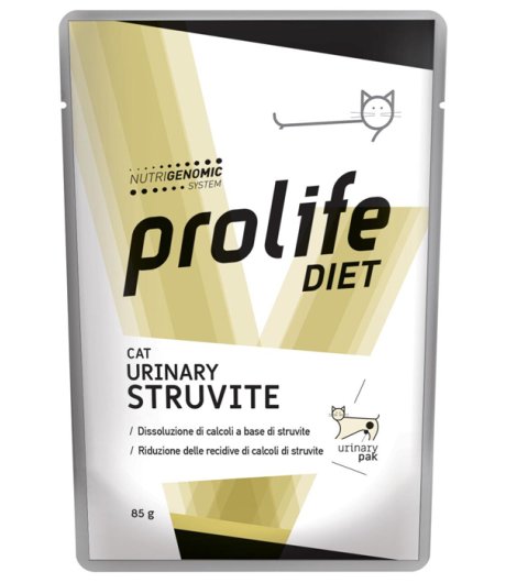 PROLIFE GATTO DIET URINARY STRUVITE 85GR (bustina) PROLIFE GATTO DIET URINARY STRUVITE 85GR (bustina)