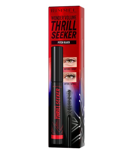 RIMMEL MASC VOL.THRILL PITCH BLACK