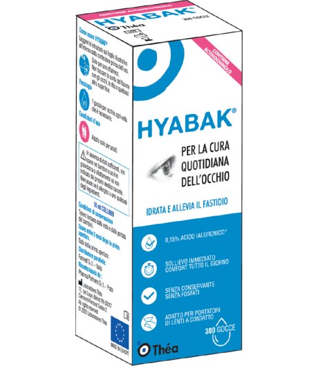 HYABAK SOLUZIONE OFTALMICA10ML