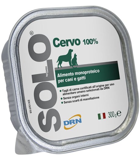 NEXTMUNE DRN SOLO CANE/GATTO MONOPROTEICO CERVO 300GR (vaschetta)