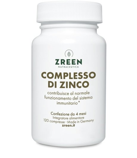 ZREEN COMPLESSO DI ZINCO120CPR ZREEN COMPLESSO DI ZINCO120CPR