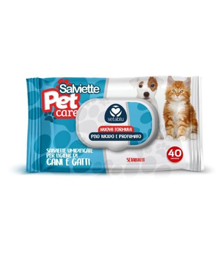 SALVIETTINE PET POP UP 40PZ