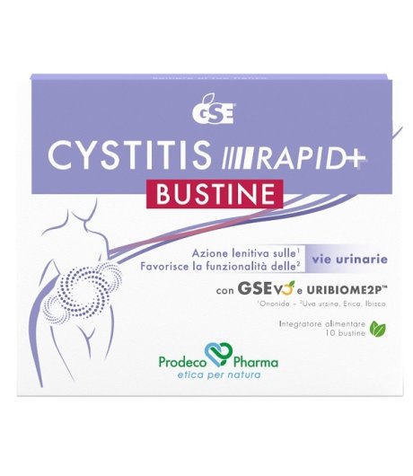 GSE CYSTITIS RAPID+ 10BUST