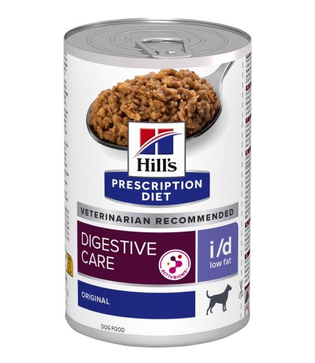 HILL'S CANE DIET I/D DIGESTIVE CARE LOW FAT ORIGINAL 360GR (lattina)
