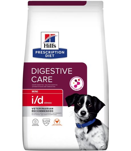 HILL'S CANE DIET I/D DIGESTIVE CARE STRESS MINI BIOME POLLO 1KG