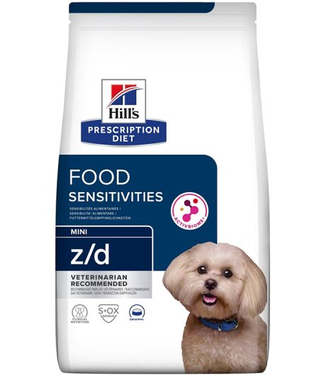 HILL'S CANE DIET Z/D FOOD SENSITIVITIES MINI BIOME ORIGINAL 1KG