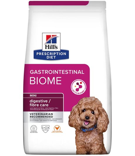 HILL'S CANE DIET GASTRO INTESTINAL DIGESTIVE FIBRE CARE MINI BIOME POLLO 1KG