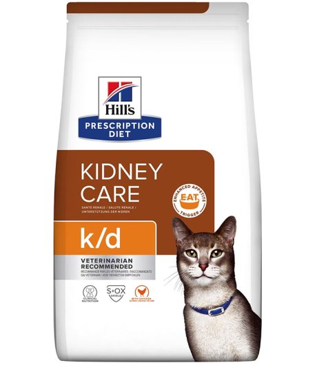 HILL'S GATTO DIET K/D KIDNEY CARE POLLO 400GR HILL'S GATTO DIET K/D KIDNEY CARE POLLO 400GR