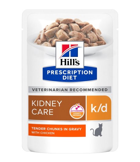 HILL'S GATTO DIET K/D KIDNEY CARE GRAVY (IN SALSA) POLLO 85GR (bustina)