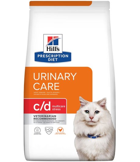 HILL'S GATTO DIET C/D URINARY CARE STRESS POLLO 400GR