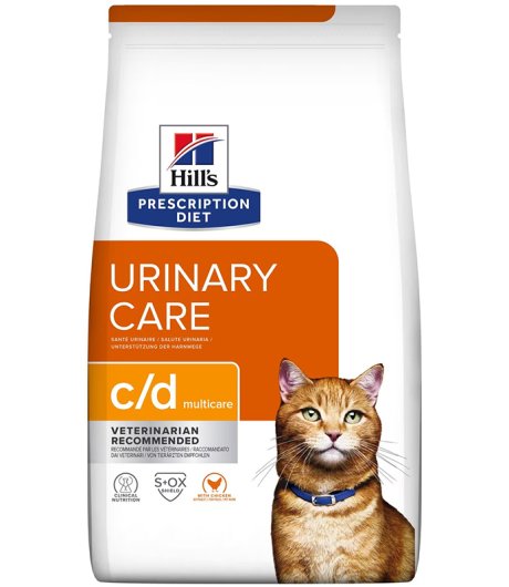 HILL'S GATTO DIET C/D URINARY CARE MULTICARE POLLO 400GR