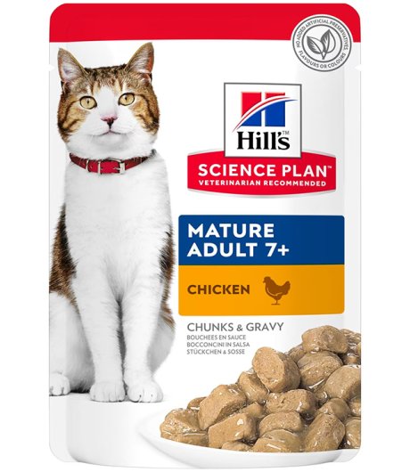 HILL'S GATTO SCIENCE MATURE POLLO 300GR