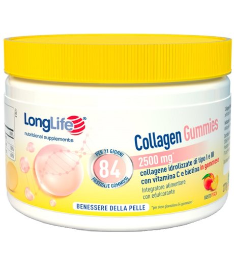 LONGLIFE COLLAGEN GUMMIES 84pz