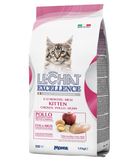 LECHAT GATTO EXCELLENCE KITTEN POLLO 1,5KG