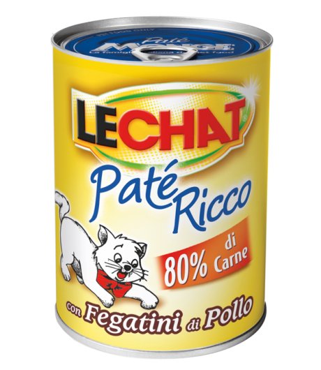 LECHAT GATTO PATE' FEGATINI DI POLLO 400GR (lattina)