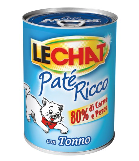LECHAT GATTO PATE' TONNO AL NATURALE 400GR (lattina)