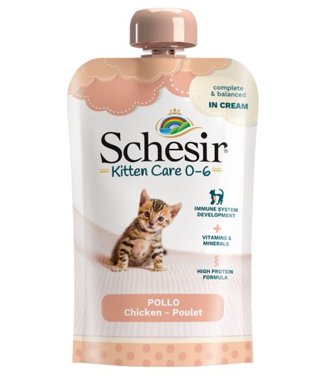 SCHESIR GATTO KITTEN POLLO 150GR (bustina) SCHESIR GATTO KITTEN POLLO 150GR (bustina)