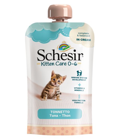 SCHESIR GATTO KITTEN TONNETTO 150GR (bustina) SCHESIR GATTO KITTEN TONNETTO 150GR (bustina)