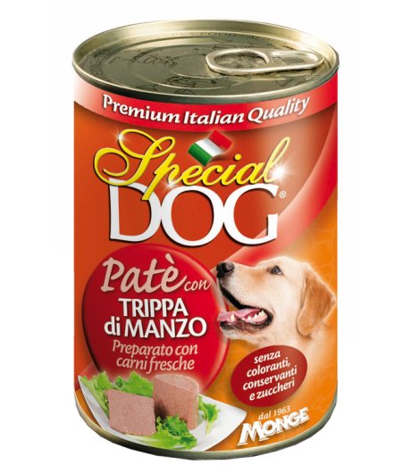 SPECIAL DOG CANE PATE' TRIPPA MANZO 400GR (lattina)