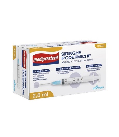 MEDIPRESTERIL SIRINGA 2,5ML