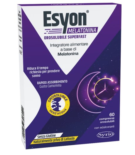 ESYON Melatonina 60 Cpr Orosol