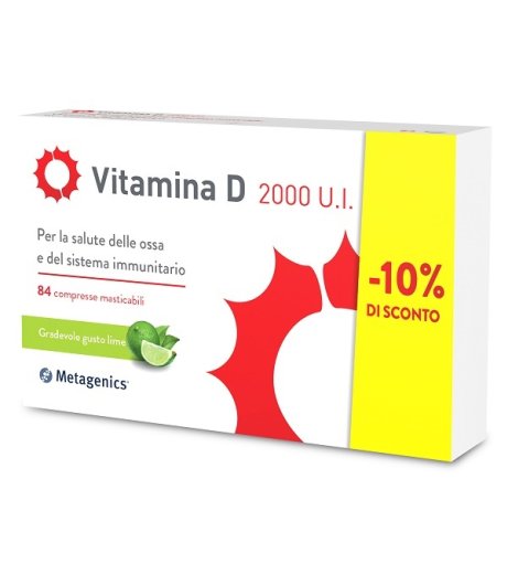 VITAMINA D2000UI 84CPR PRO-10%