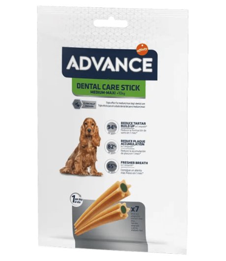 ADVANCE CANE SNACK DENTAL CARE STICK MEDIUM/MAXI 180GR ADVANCE CANE SNACK DENTAL CARE STICK MEDIUM/MAXI 180GR