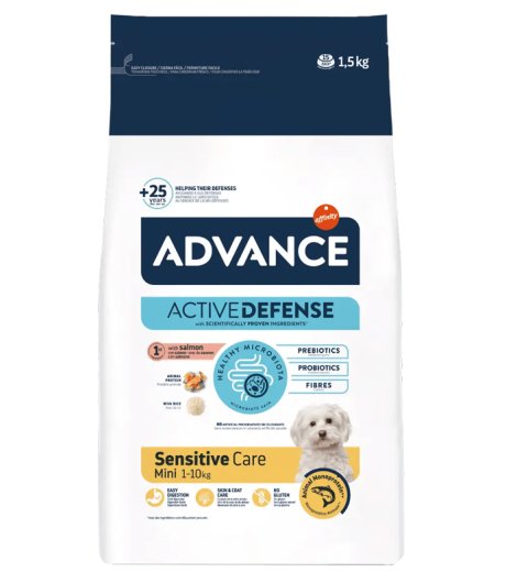 ADVANCE CANE SENSITIVE MINI SALMONE 1,5KG