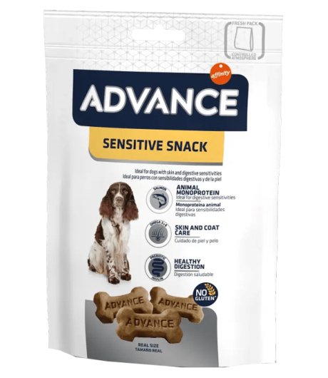 ADVANCE CANE SNACK SENSITIVE 150GR ADVANCE CANE SNACK SENSITIVE 150GR