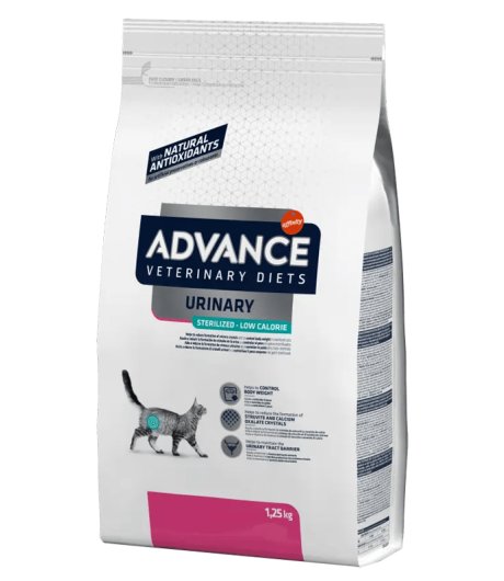 ADVANCE GATTO DIET URINARY STERILIZED LOW CALORIE 1,25KG ADVANCE GATTO DIET URINARY STERILIZED LOW CALORIE 1,25KG