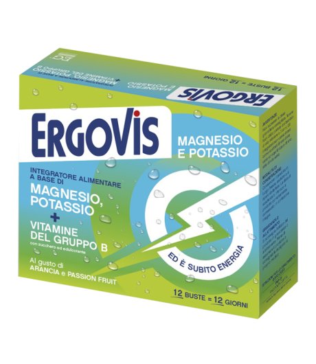 Ergovis Mg+k Vit B C/zuc12bust