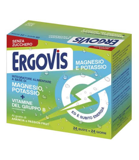 Ergovis Mg+k Vit B S/zuc24bust