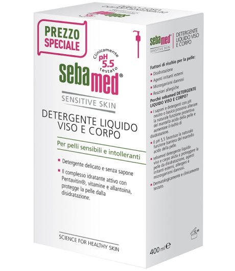 Sebamed Detergente Viso Corpo