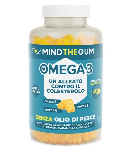 MIND THE GUM OMEGA 3 60PAST GO