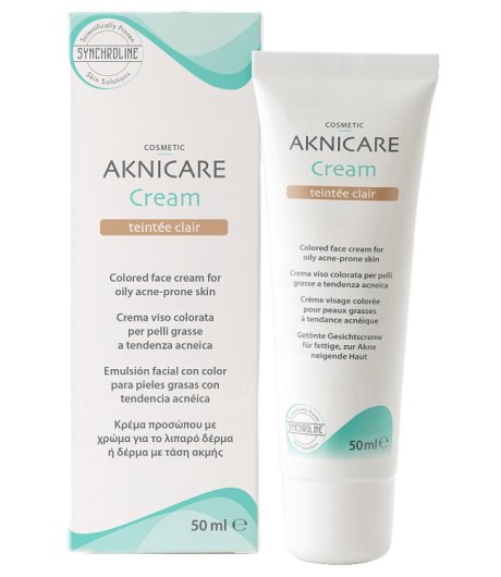 AKNICARE CREAM TEINTEE CLAIR