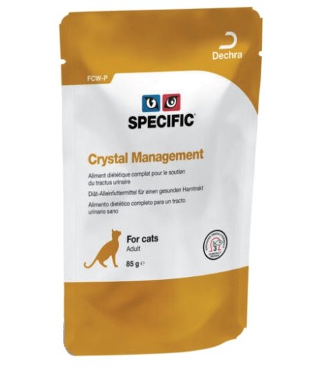 SPECIFIC GATTO C-W CRYSTAL MANAGEMENT 85G (bustina) - DECHRA