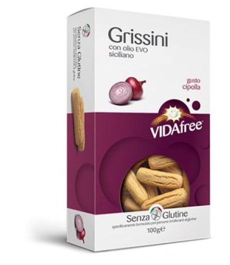 VIDAFREE Grissini Cipolla 100g