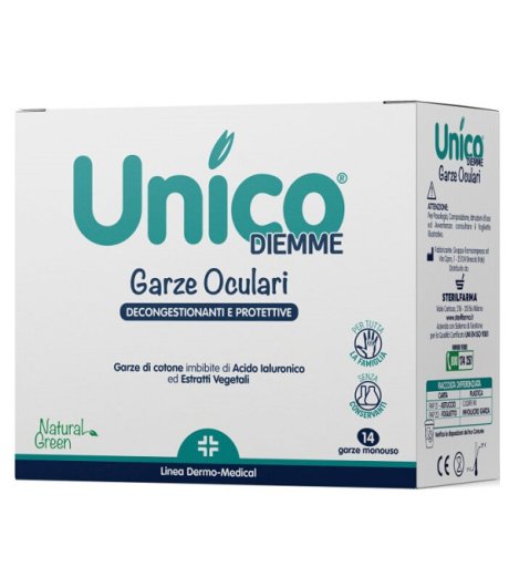 UNICO GARZE OCULARI14PZ