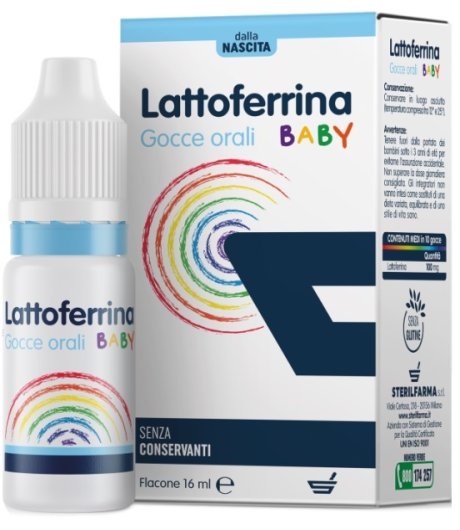 Lattoferrina Baby Gocce 16ml